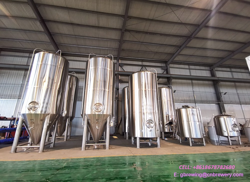 120HL Beer fermenters and bright beer tanks delivery to Canada